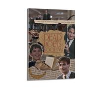 Bottlek Dead Poets Society Canvas Wall Art Decor Living Room Modern Family Bedroom 12x18inch(30x45cm) Frame-style