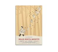 Bottlek Dead Poets Society Poster Movie 90s Vintage Canvas Wall Art Decor Living Room Modern Family Bedroom 24x36inch(60x90cm) Unframe-style