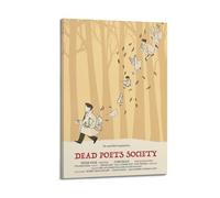 Bottlek Dead Poets Society Poster Movie 90s Vintage Canvas Wall Art Decor Living Room Modern Family Bedroom 24x36inch(60x90cm) Frame-style