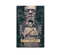 Bottlek The Bride Of Frankenstein Canvas Wall Art Decor Living Room Modern Family Bedroom 08x12inch(20x30cm) Unframe-style
