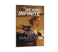 Bottlek The Perks of Being A WallFlower Canvas Wall Art Decor Living Room Modern Family Bedroom 12x18inch(30x45cm) Frame-style