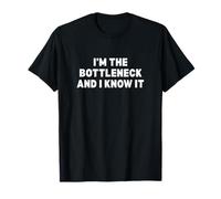Bottleneck Bold Confession Text T-Shirt