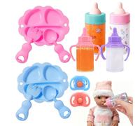 Bottles For Dolls - Fantasy Food Play Accessories - Doll Feeding For Kindergarten Home School Camping Kindergarten Boys Girls