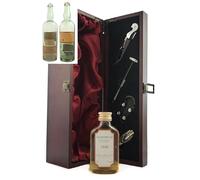 Bottling Grande Chartreuse Yellow L Garnier 75% Proof 10cls (Decanted selection) in a silk lined wooden box, 1 x 100ml