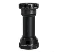 Bottom Bracket 1.37x24T Compatible With 68-73mm Bike Shell Size Designed For Road And Mountain Bikes(Black)