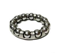 Bottom Bracket Cup and Bearing Kit for Exercise Bikes Featuring 5/16 inch Ball Bearing, Dual Locknuts, and A B C Gasket Compatibility (Ball Bearing)