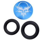 Bottom Bracket Dust Cover | Bike Bottom Bracket Covers - Aluminum Road Bike Dust Cap Easy Install Hollow Chain Wheel Cap for Roof Lice Proof