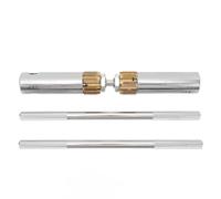 Bottom Bracket Thread Tapping Tool, Professional High Strength Bottom Bracket Thread Tap, Replaceable Threading Dies for Bike Frame Repair, Anti - Slip Handle with Deep Chip Remova