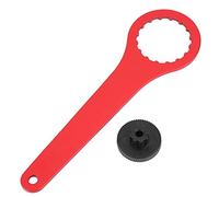 Bottom Bracket Tool, Bicycle Bottom Bracket Remover Wrench Spanner Bike Repair Crank Arm Tool for Most Mountain Road Bikes (Red)