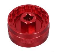 Bottom Bracket Tool for For 44MM Press Fit Cups For BBR-60 For FSA-386 DUB16T BB-9100 Road and Mountain Bike Repair (Red)