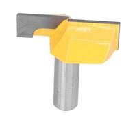 Bottom Cleaning Router Bit Professional Woodworking Tool 1/2in Shank Surface Planing Router Cutter Slab Flattening Bit for Hardwood Softwood Plywood Carbon Steel Alloy Material