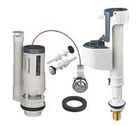 Bottom-Entry Flush Valve, Brass Shank, 1 in Pack