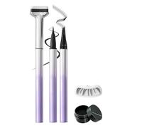 Bottom Eyelash Stamp, Smudge Proof Makeup, Lower Lash Set, Precise Beauty Cosmetic Tool for Dating Gathering Commuting Use, Easy Quick Lash Definition Beauty Kit Everyday Look