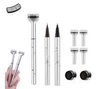 Bottom Eyelash Stamper, Lower Lash Stamp Kit Waterproof, Eyelash Stamper for Bottom Lashes, 2-in-1 Eyeliner & Lower Eyelash Stamp Set, Lower Eyelash Stamps Quick Eye Makeup Tool (Mix)