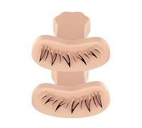 Bottom Eyelashes Stamp - False Lower Eyelash Stamp for Makeup | Comfortable Handle Portable Eyelash Makeup Device for Home, Travel, Business Trip, Beauty Salon