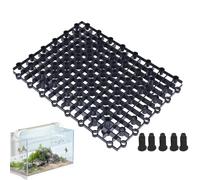 Bottom Filtration Plate,Splicing Clapboard Aquarium Bottom Filter Pad | Strong Load-Bearing, Small Pet Supplies for Turtles, Small Reptiles, Small Amphibians