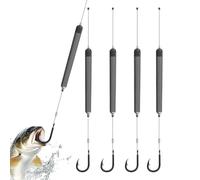 Bottom Fishing Rigs, Anti Snag No Float Design Fish Tools, Pre Tied Rigs | Bottom Fishing Rigs, 20x4cm, Anti Snag No Float Adjustment Design Fish Tools, Pre Tied Off Bottom Fishing Rig, for Bass Cat R