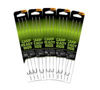 Fox Carp Wide Gape Ready Rigs (Size 8 Micro Barbed)