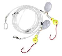 Bottom of the line Zebco Multi Rig 4 Blanc 0,65 mm