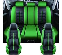 Bottom Seat Covers For Fit For City For Jazz For Vezel For Civic For CRV For Accord 7 8 PU Leather Universal Car Seat Protector Covers(Luxury-Green)