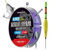 Bottom-Seeking Fishing Line Pre-Tied Automatic Illuminated Float Ready To