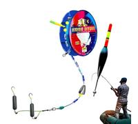 Bottom-Seeking Fishing Line Pre-Tied Automatic Illuminated Float Ready To