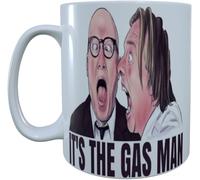 Bottom TV Show Mug It's The Gas Man Rik Mayall British Comedy Series Gifts