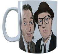 Bottom TV Show Mug Richie and Eddie Rik Mayall British Comedy Series Gifts | Exclusive Hand Drawn Artwork