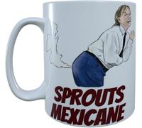 Bottom TV Show Mug Sprouts Mexicane Rik Mayall Retro 90s Funny British Comedy Sitcom Gifts Adrian Edmondson