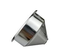 Bottomless Coffee Filter Coffee Powder Bowl Washable Filter Container Basket for Machines Stainless Steel