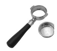Bottomless Coffee Portafilter Handle for 58mm Espresso Machines Featurings Ergonomic Designs and Vintage Appeal Stainless Steel Portafilter