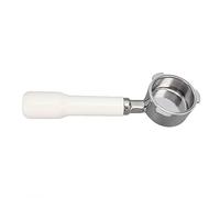 Bottomless Portafilter 51mm 3 Ears Stainless Steel Coffee Portafilter for 6001 5403 KF5400 (White)