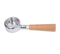 Bottomless Portafilter Ultrafine Filtration Professional Portafilter Holder with Less Steel Handle for Expobar58 Beech B Professional Accessories for Use (58 beech B)