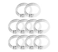 Bottone 10pcs Glowing LED Bracelets for Night Event LED Party Bracelets Eye Catching Accessory for Social Gatherings Accessories