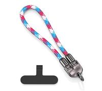 Bottone 2 in 1 Strap Type C Charging Cable with High Strength Braided Outer Casing 480Mbps Data Transfer Adjustable Phone Strap