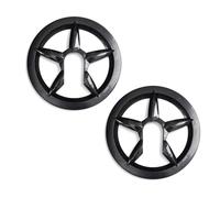 Bottone 2Pcs Road Bikes Sprocket Covers Bicycles Chainwheel Protector Replacement 5 Hole Bike Chain Guard Bike Chain Wheel Protector