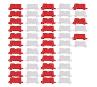Bottone 50pieces Drift Car Track Road Barrier Remote Control Car Set with Roadblocks Obstacles 1: 18 Scale Remote Control Drift Field Fence