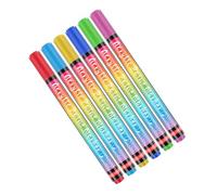 Bottone 6Colors Pet Nails Polish Pens Removable Safe, C color, A | Bright Colouring Painting Pen for Dog Cats, Safe Drying, Various Occasion for Groomers