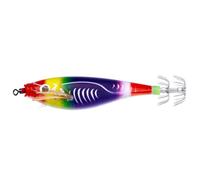 Bottone 95mm Luminescent Squid Simulation Hard Baits Attracting Artificial Fishing Hook for Sea Angling Night Fishing