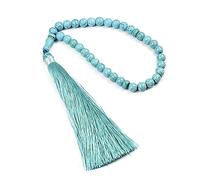 Bottone 99 Bead 33 Beads Religious Tasbih Prayer Beads Car Pendant Ornaments Prayer Turquoise Necklace Bead for Men Women Rosary for Men Women String for