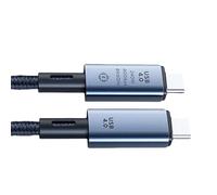 Bottone Advanced USB Type C Cable for Seamlessly 8K Video Output and 240W Charging Suitable for Phones Laptops and Tablets Nylon Braided USB Cable