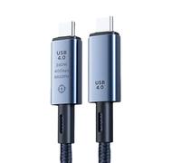 Bottone Advanced USB Type C Cable for Seamlessly 8K Video Output and 240W Charging Suitable for Phones Laptops and Tablets Nylon Braided USB Cable