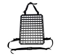 Bottone Back Organizers Rigid Molles Panel for Vehicles Truck Mount Rack Panel Gear Plate Seat Back Organizers Adjustable Belt