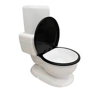 Bottone Cats Water Fountain Fed Automatic Pet Dog Drinking Bowl Dispenser No Filter Quiet Funny Toilet Design 2 Fountains Drinking Quiet Small Pet Automatic Small Dog Fountain Toilet No