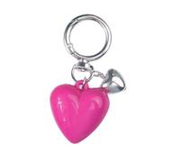 Bottone Colorful Heart Pendant Key Accessory Compact Heart Keychain Dainty Keyring Stylish Key Chain Delicate Bag Decoration