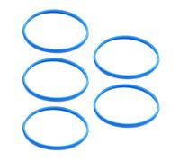 Bottone Microphones Rubber Bands, Blue, Easy to Replace for BETA58A / 87A Clean Sound Microphones Rubber Rings
