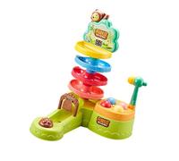 Bottone Pounding Game Toy for Early Development and Learning Fun with Colorful Balls and Hammer Learning Toy