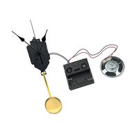 Bottone Quartzs Clock Movement Mechanism Kits with Pendulums Melodies Chimes Box for Projects and Clock Repair Enthusiasts Mechanism