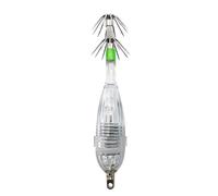 Bottone Squid Shrimp Hard Baits Hook Artificial Jigs Light Jigs Night Fishing Lures Baits LED Fishing Light