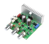 Bottone TDA7265 12-15V Hifi Power Amplifier Board 4558 2.0 Channel Preamplifier Board Sound Module Home Theater Module